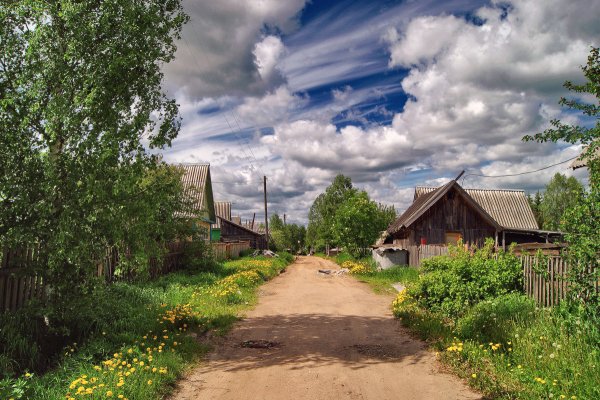 Художник Михаил Бровкин картины дом в деревне