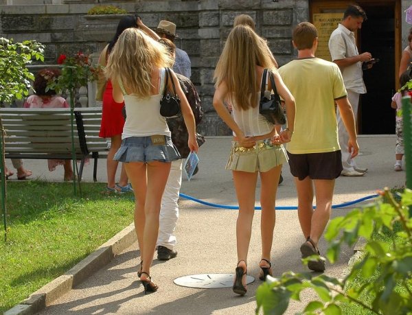 Супер мини юбки