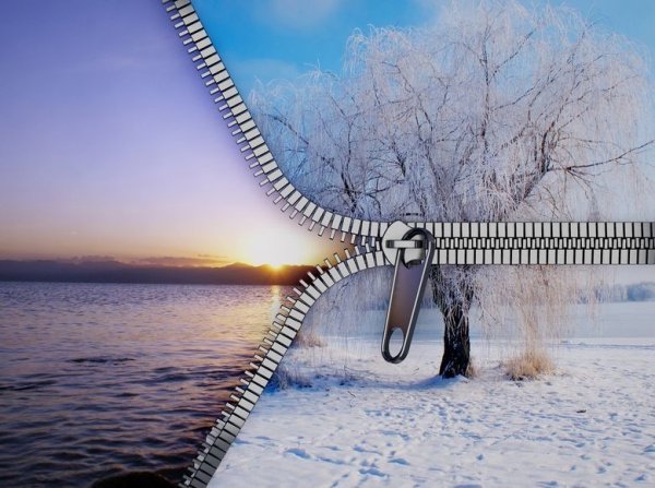 Пейзаж времена года
