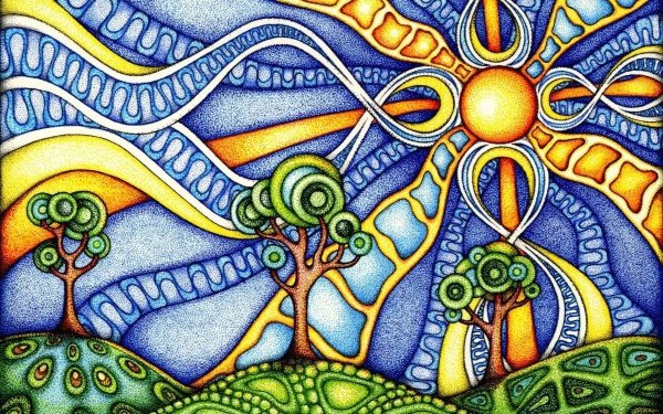 Декоративный пейзаж