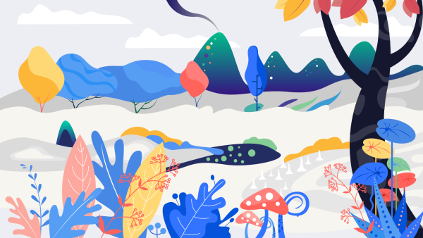 Векторная Графика иллюстрации для детей