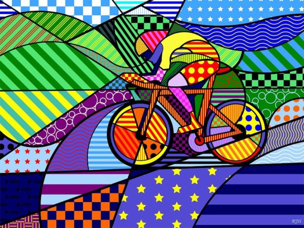 Поп арт абстракция