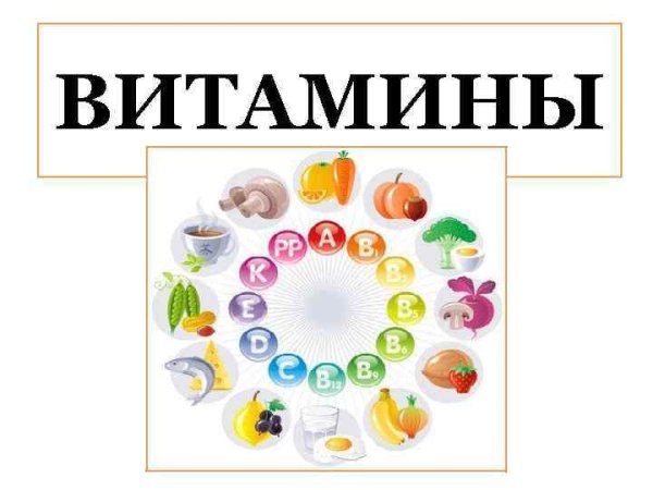 Тема витамины