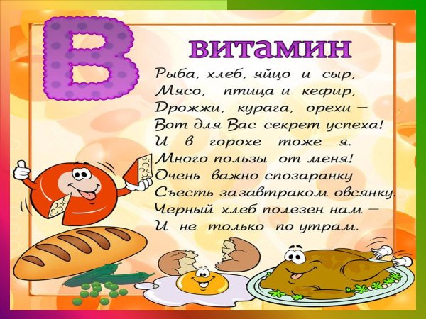 Витамины для дошкольников