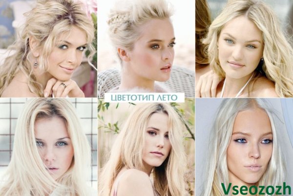 Цветотип внешности светлое лето