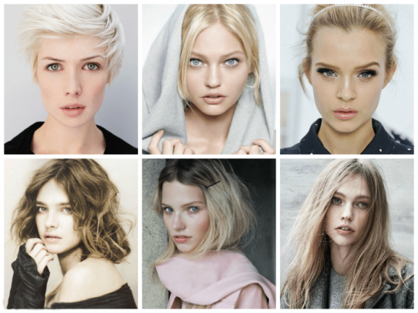 Холодный типаж внешности цвет волос