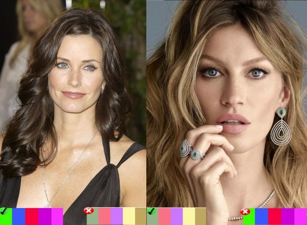 Натали Портман цветотип внешности