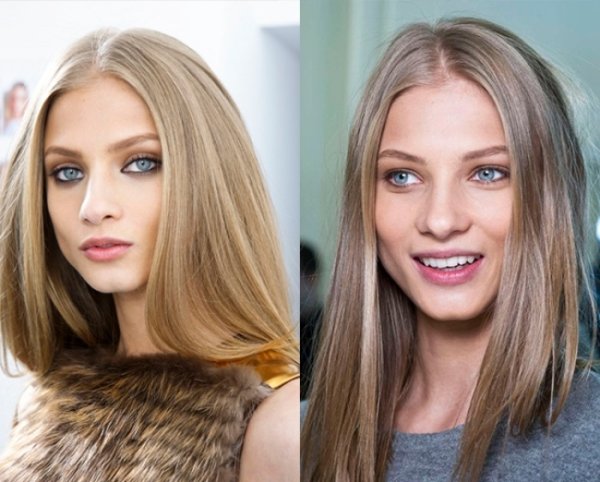 Из блонда в русый