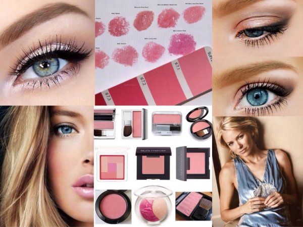 Цветотип Весна макияж палитра