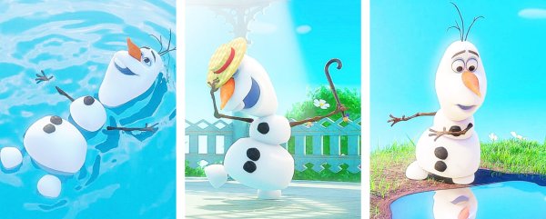 Снеговик Олаф мультфильм