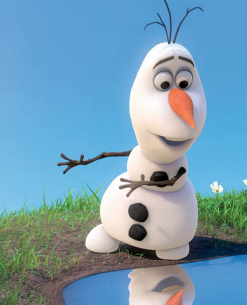 Олофн на белом фоне летняя