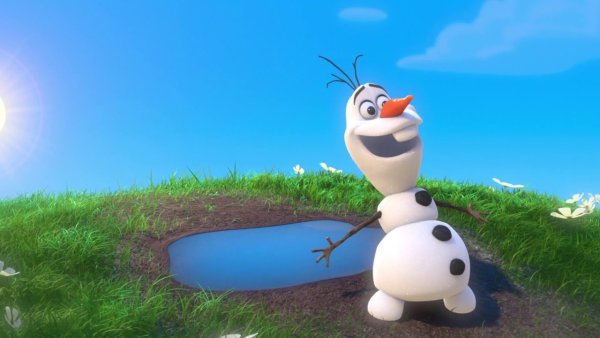 Холодное сердце Олаф лето