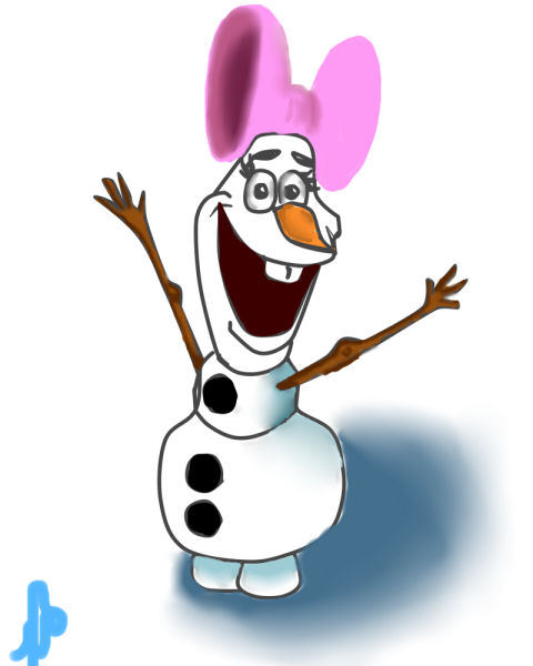 Холодное сердце Олаф лето