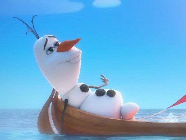 Снеговик из мультика Холодное сердце
