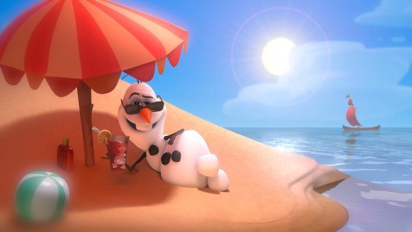 Холодное сердце мультфильм Олаф