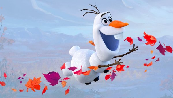 Олаф Снеговик лето