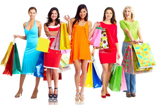 Яркая стильная девушка