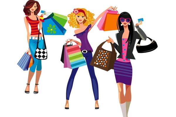 Девушки с летними покупками