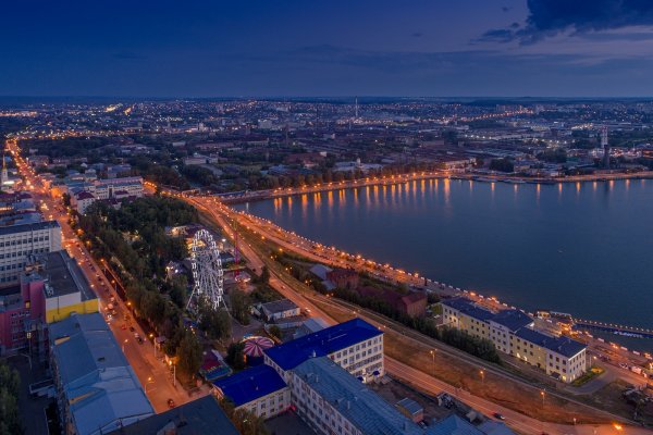 Ижевск с высоты птичьего полета