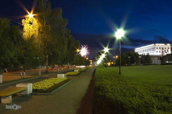 Ночной летний Ижевск