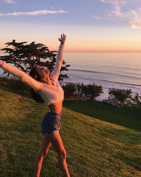 Лето девушка Эстетика