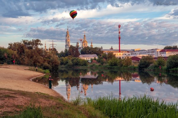 Тамбов Цна река лето