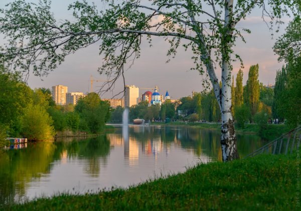 Набережная реки Цны