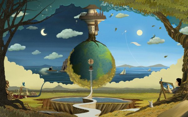 Сюрреалистический мир Elena Vizerskaya