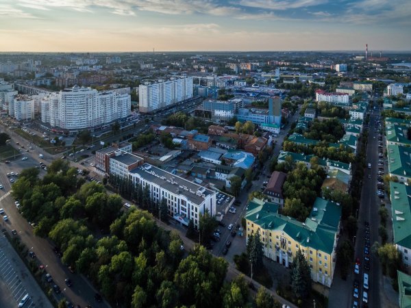 Панорама река Сура Пенза