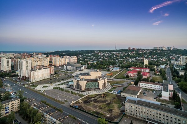 Набережная Суры Пенза