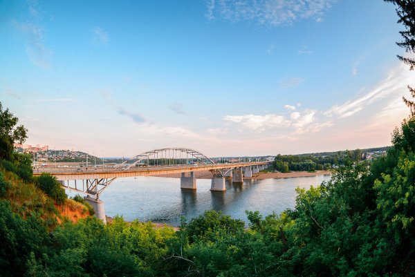 Река белая город Уфа