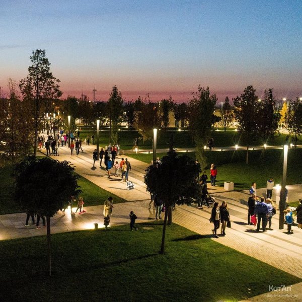 Парк в Знаменском Краснодар