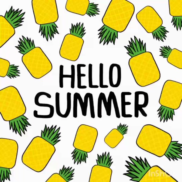 Hello Summer надпись