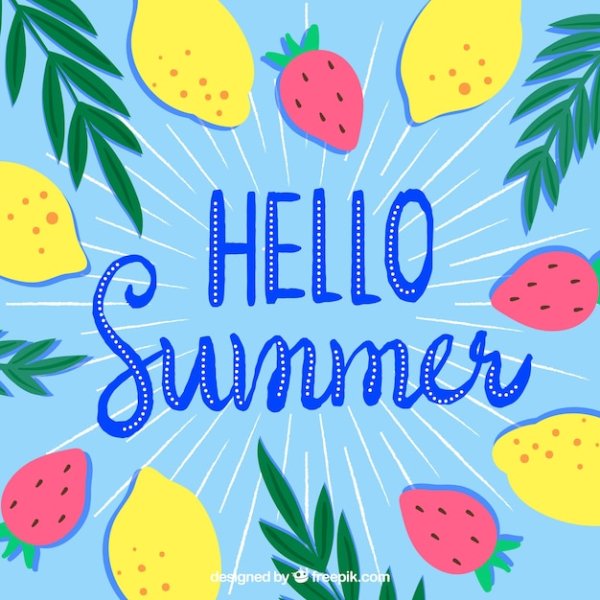 Summer надпись