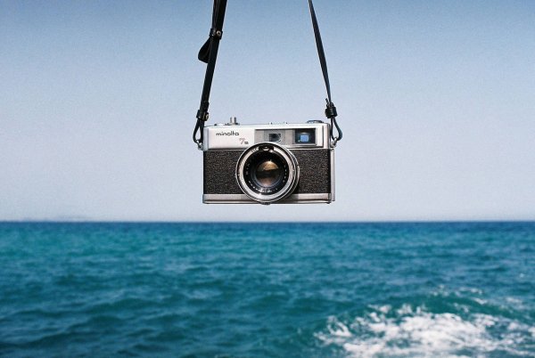 Турист с фотоаппаратом