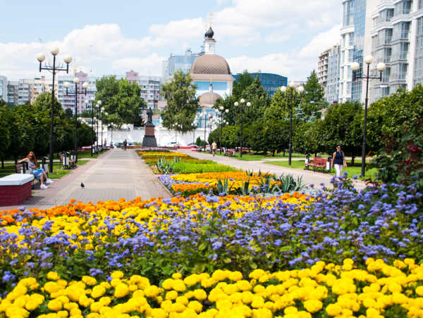 Белгород летом