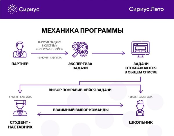 Сириус лето Начни свой проект