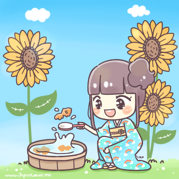 Аниме кавай лето