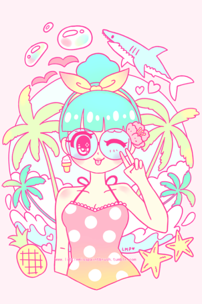 Милые наклейки