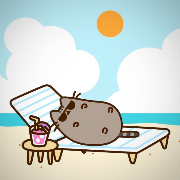 Стикеры кавайные Единорог