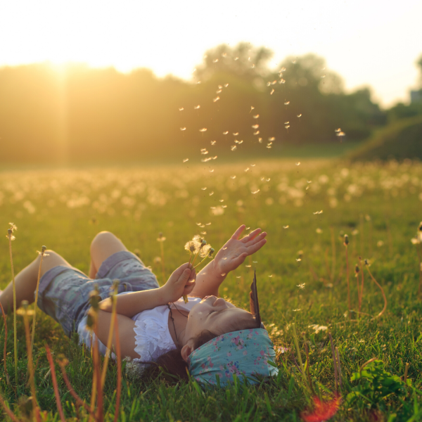 Счастливая девушка