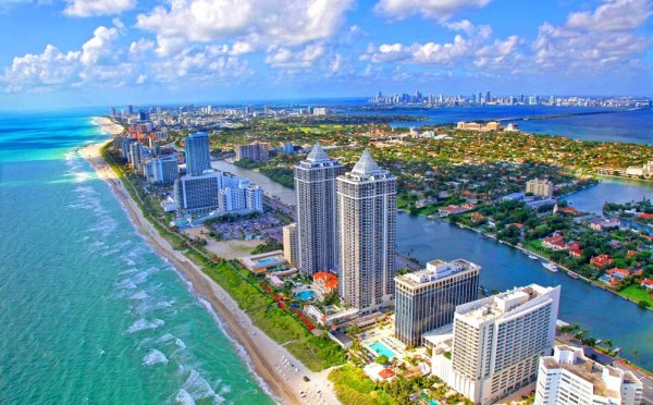 Майами Флорида пляж