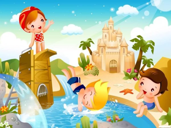 Лето мультяшное