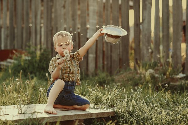 Беззаботный ребенок