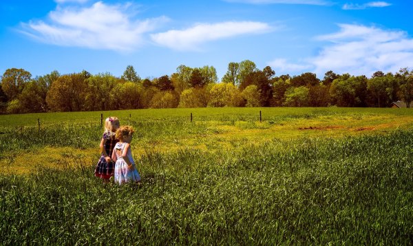 Русь дети природа