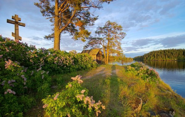 Карелия остров Валаам монастырь