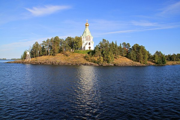 Валаамский монастырь Ладожское озеро зимой