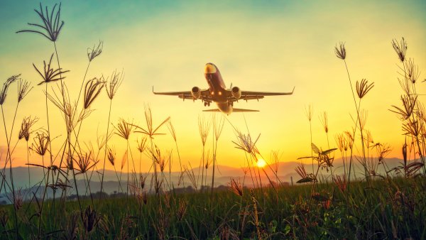 Самолет и природа