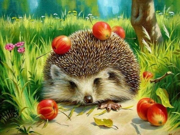 П Меньшикова картина Ежи