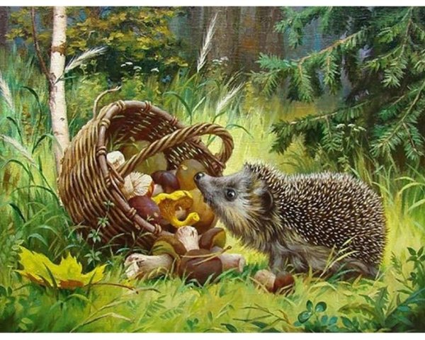 Ежик сказочный